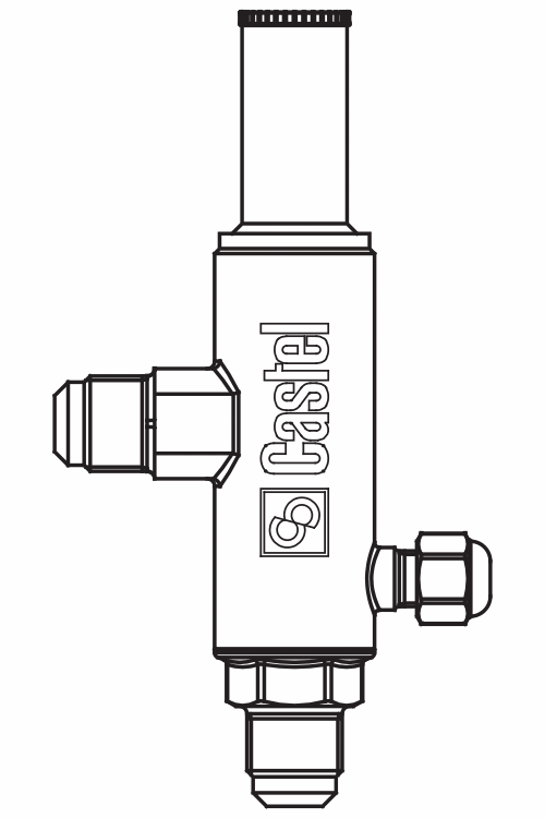 貯液器壓力調節閥3350/5,SAE喇叭口直螺紋接頭