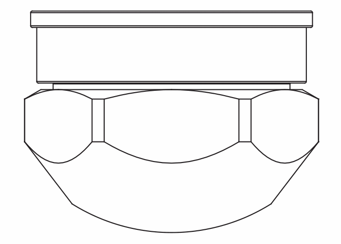 視液鏡和濕度視液鏡3780/5,座架類型